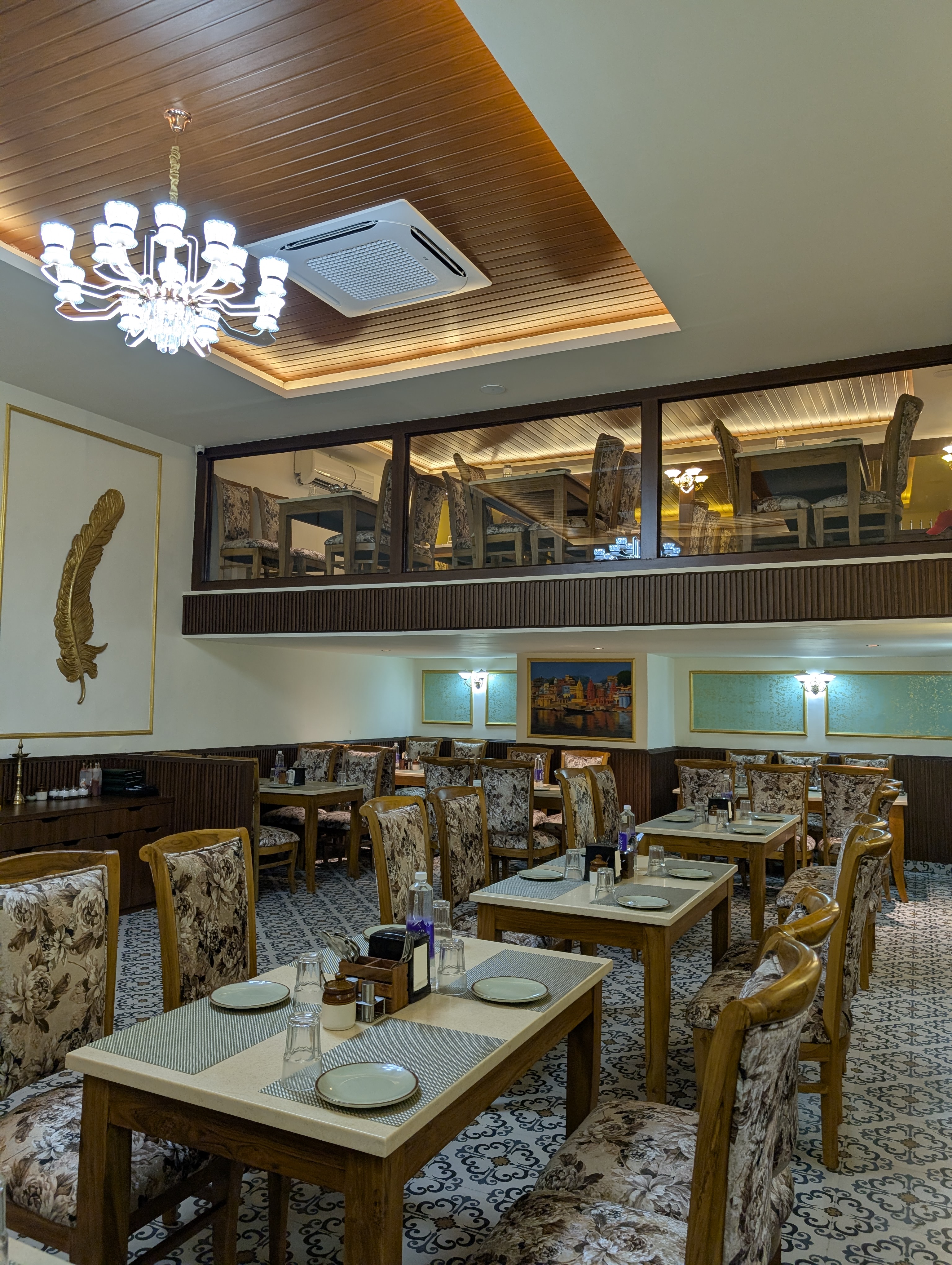 Vedanta restaurant ambiance