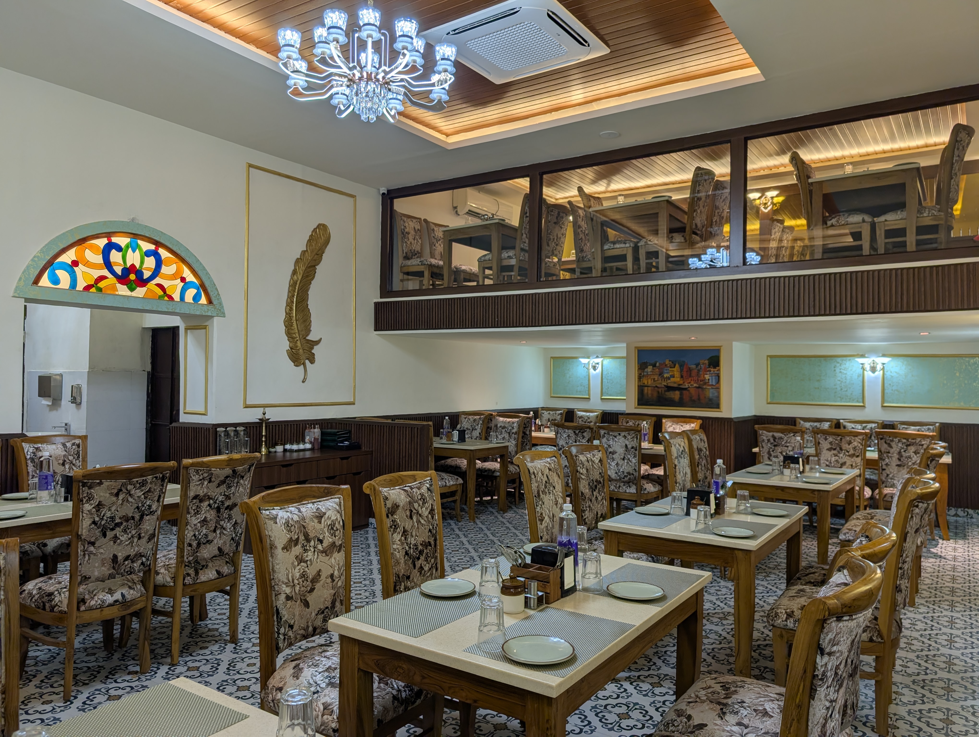 Vedanta dining space